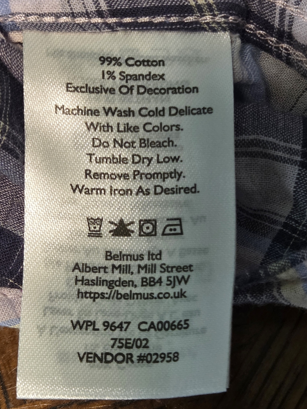 Eddie Bauer Women's XS Soft Cotton Plaid Blouse Cottagecore Coastal Casual - Picture 5 of 8
